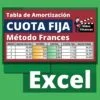Tabla amortización Cuota fija Excel