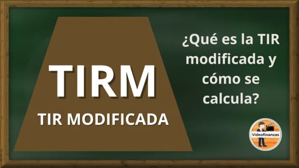 TIR modificada – TIRM ¿Qué es y cómo se calcula? ejemplo en Excel