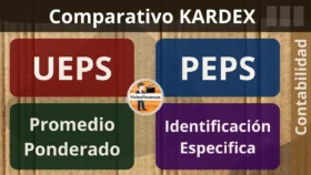 Comparación Kardex PEPS UEPS Promedio Ponderado e Identificación Especifica ventajas y desventajas de cada método